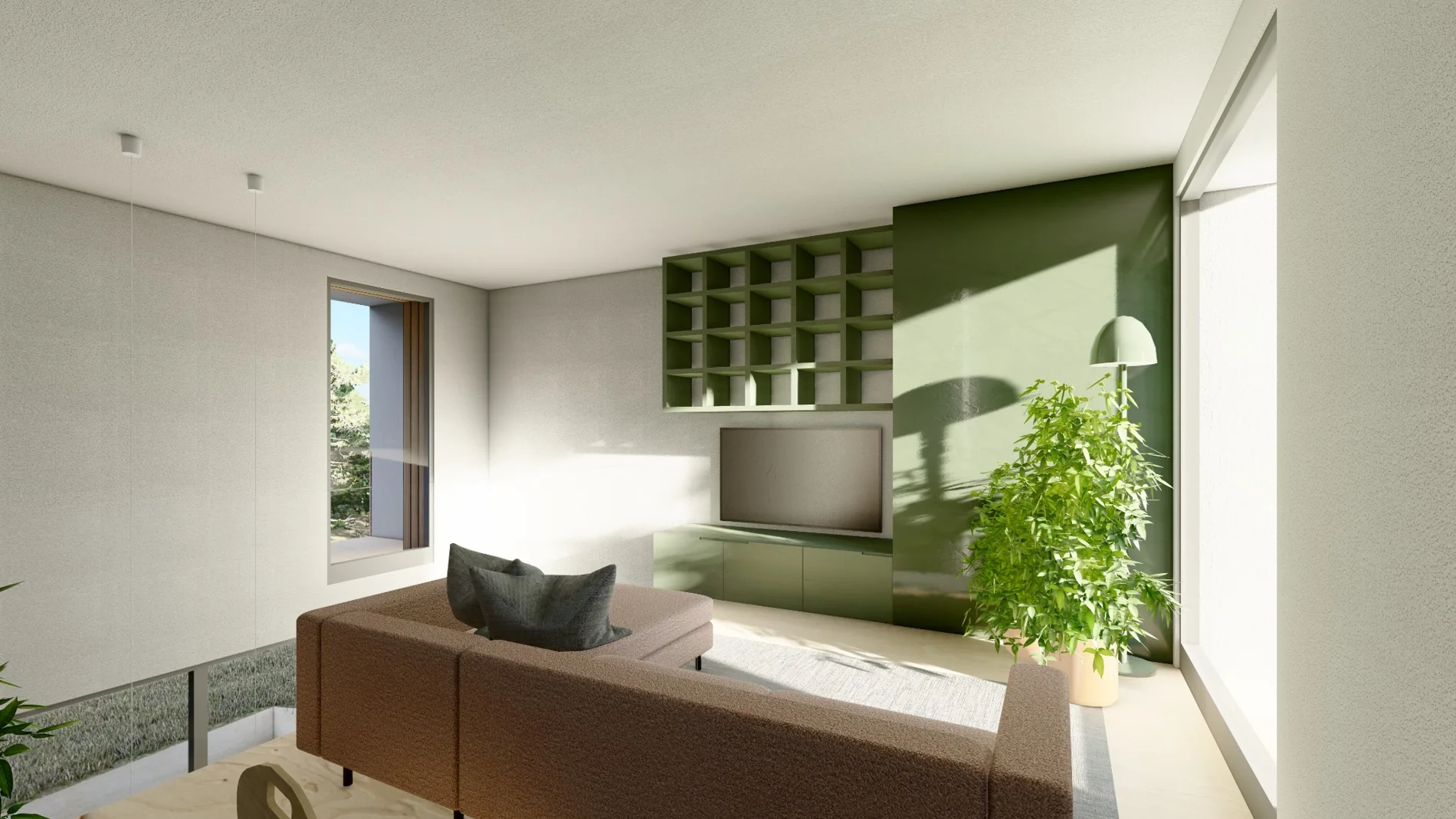 Quiet sitting room